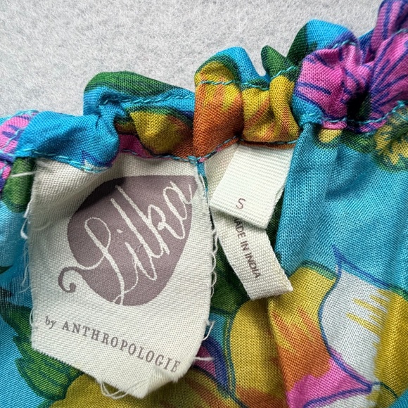 Anthropologie Lilka Dinan Dress Womens Small Halter Handkerchief Floral Summer - Picture 7 of 11